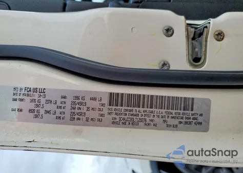 2020 Jeep Compass Limited from USA, damaged, VIN 3C4NJCCB3LT129276